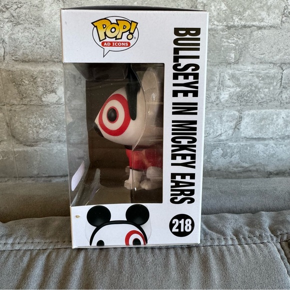 Funko POP Target Bullseye in Mickey Ears Vinyl Figure - Picture 6 of 7